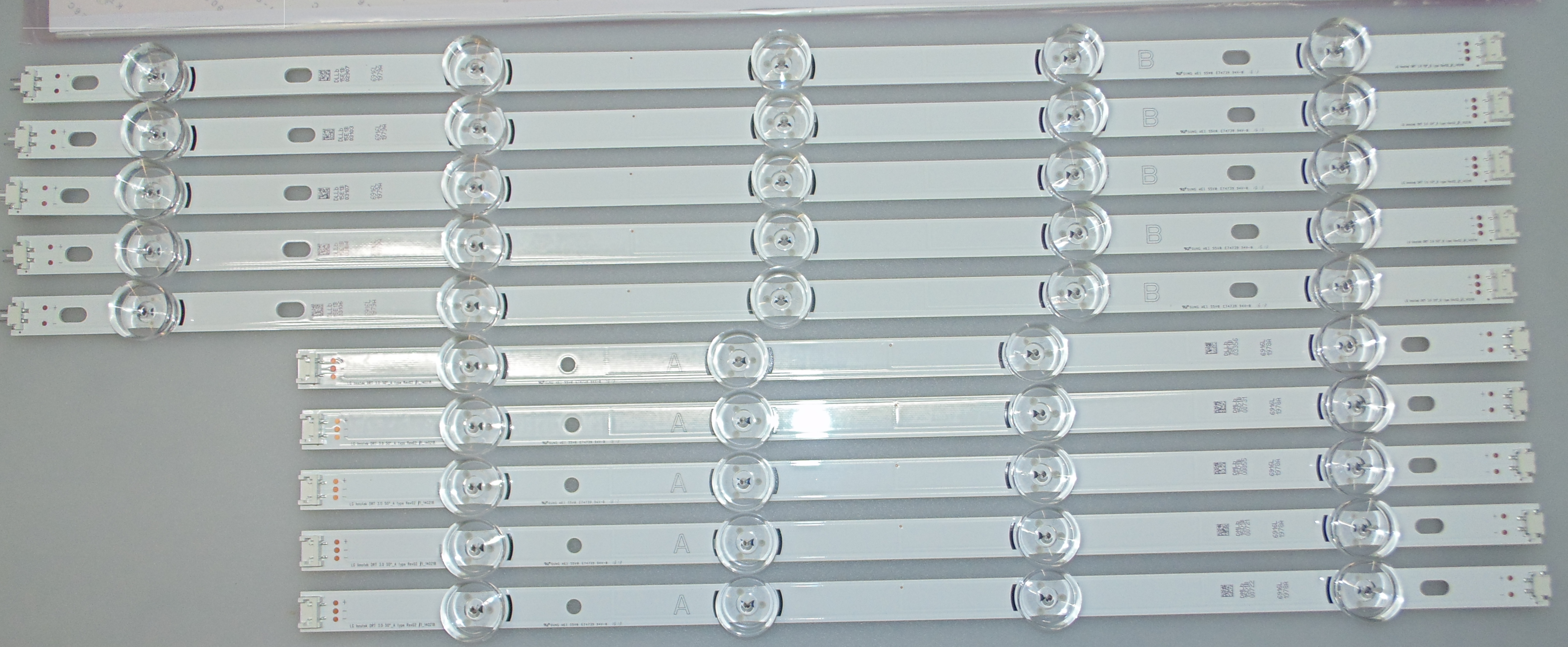 LED Backlight Array LG Innotek DRT 3.0 50" LC500DUE LC500DUH FG AGF78401301 AGF78401401 AGF78401501 50LB/50LF 10pcs